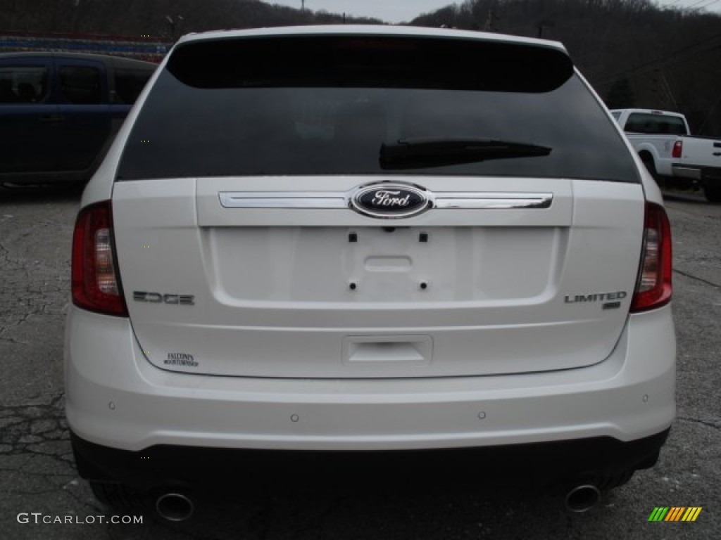 2012 Edge Limited AWD - White Platinum Metallic Tri-Coat / Medium Light Stone photo #7