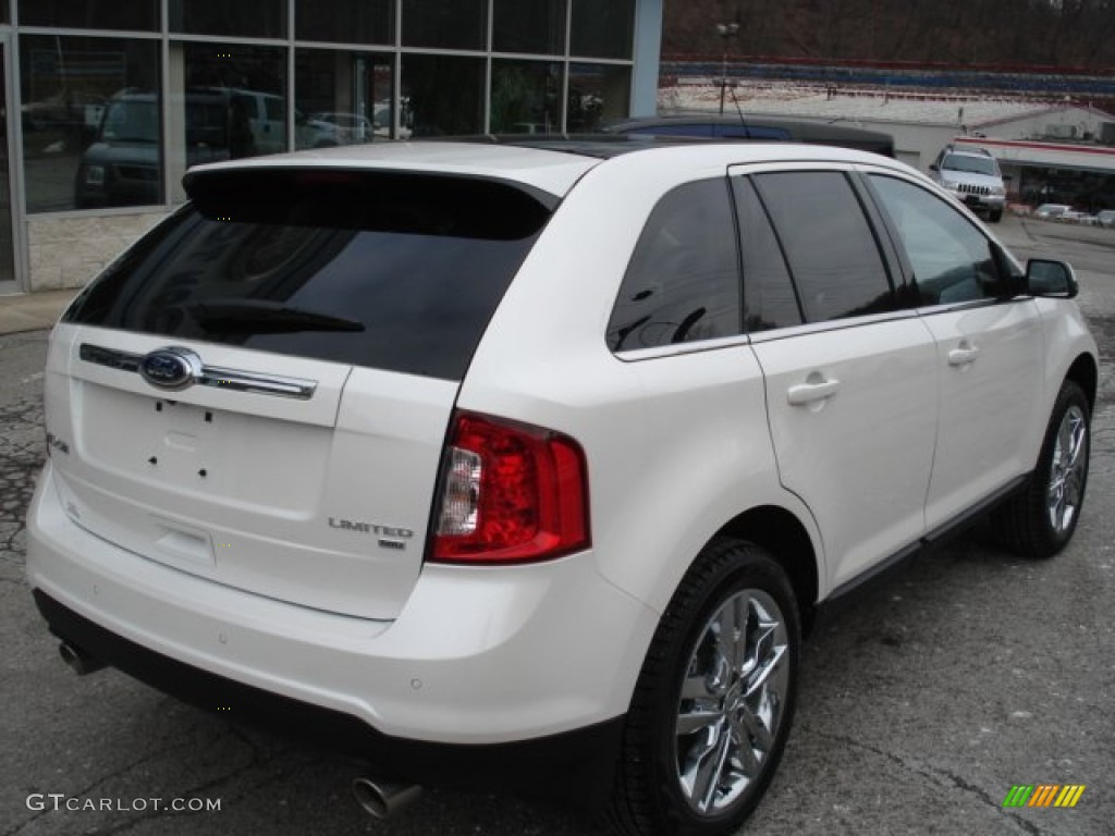 2012 Edge Limited AWD - White Platinum Metallic Tri-Coat / Medium Light Stone photo #8