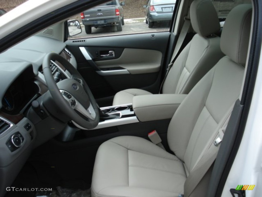 2012 Edge Limited AWD - White Platinum Metallic Tri-Coat / Medium Light Stone photo #11