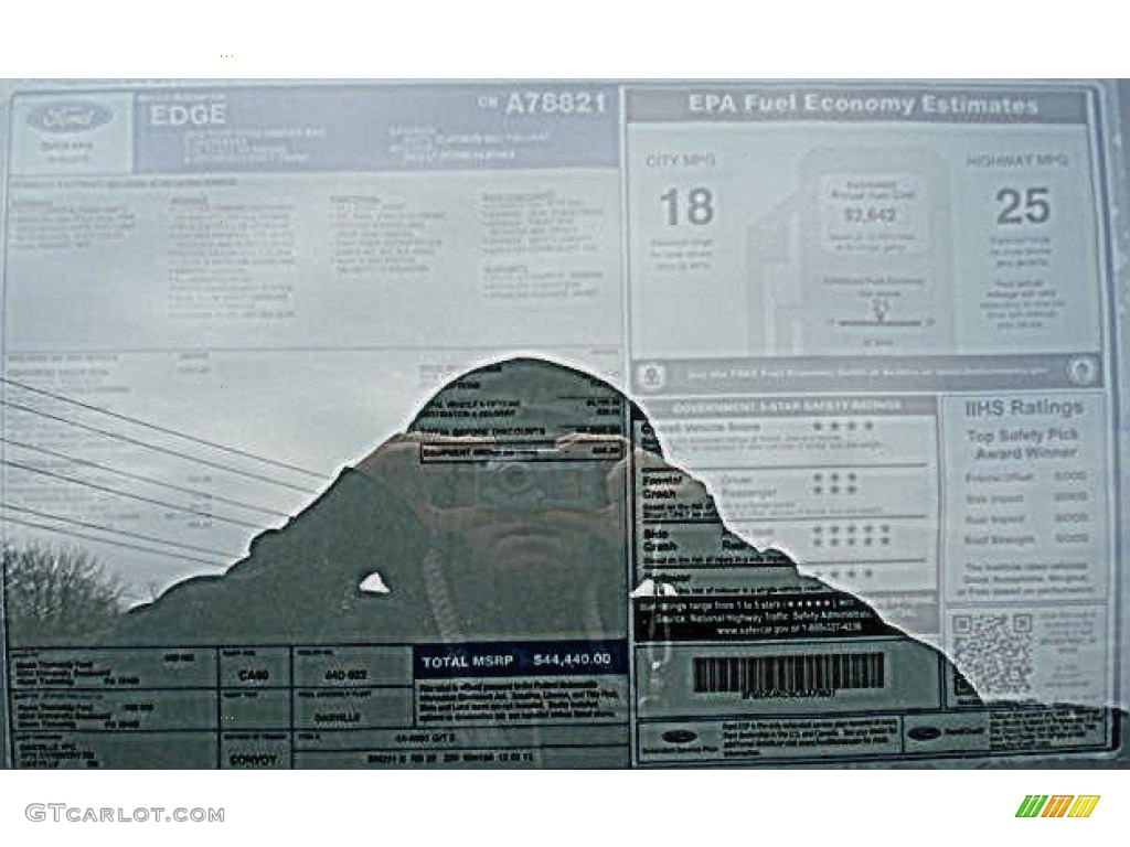 2012 Edge Limited AWD - White Platinum Metallic Tri-Coat / Medium Light Stone photo #19