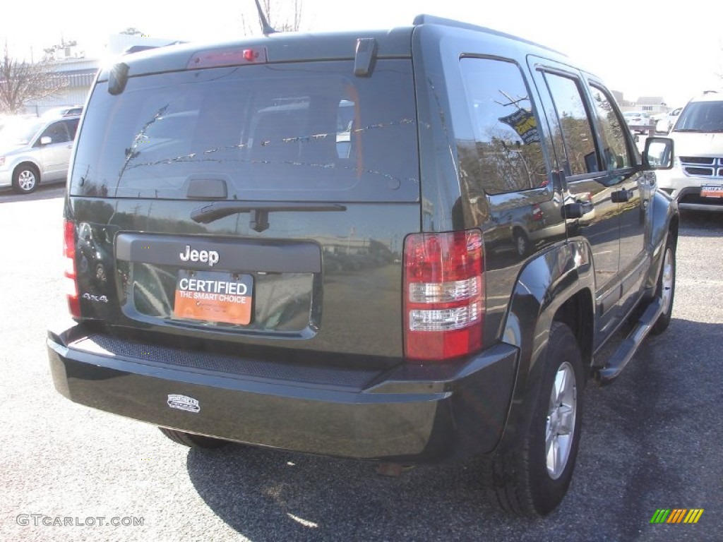 2011 Liberty Sport 4x4 - Natural Green Metallic / Pastel Pebble Beige photo #4