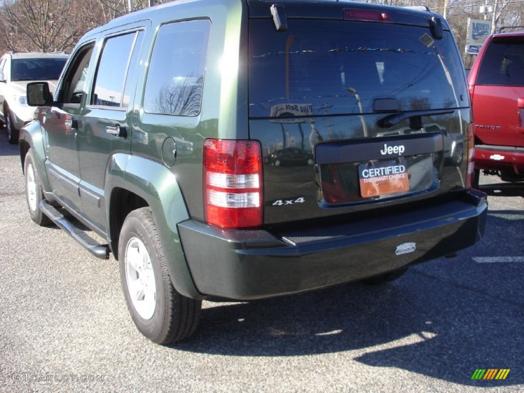 2011 Liberty Sport 4x4 - Natural Green Metallic / Pastel Pebble Beige photo #6