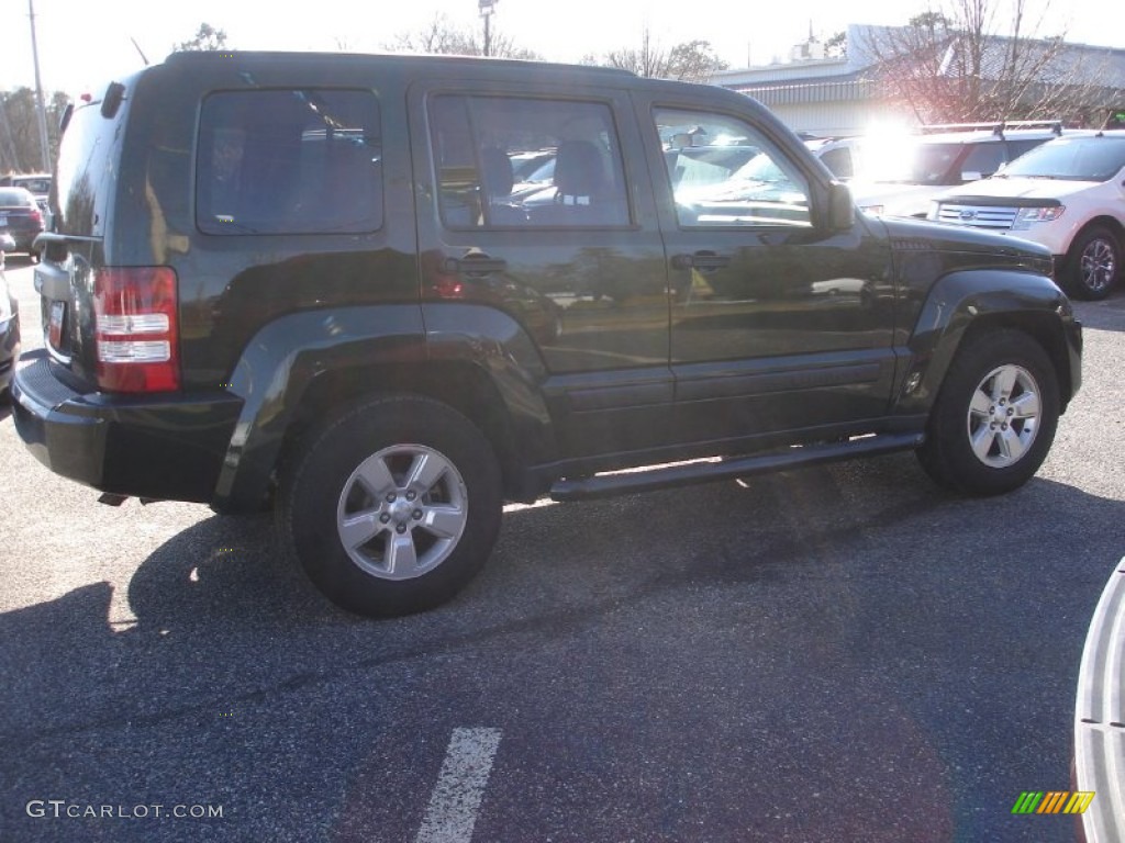 2011 Liberty Sport 4x4 - Natural Green Metallic / Pastel Pebble Beige photo #7