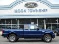 Vista Blue Metallic - Ranger XLT SuperCab 4x4 Photo No. 1