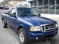 Vista Blue Metallic - Ranger XLT SuperCab 4x4 Photo No. 2
