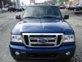 Vista Blue Metallic - Ranger XLT SuperCab 4x4 Photo No. 3