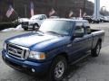 Vista Blue Metallic - Ranger XLT SuperCab 4x4 Photo No. 4