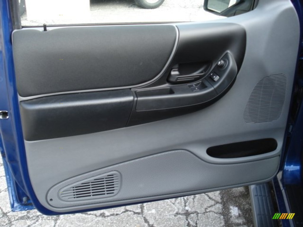 2011 Ford Ranger XLT SuperCab 4x4 Medium Dark Flint Door Panel Photo #60364570