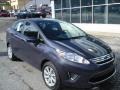 2012 Violet Grey Metallic Ford Fiesta SE Sedan  photo #2