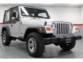 2002 Bright Silver Metallic Jeep Wrangler X 4x4  photo #4