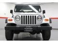 2002 Bright Silver Metallic Jeep Wrangler X 4x4  photo #8