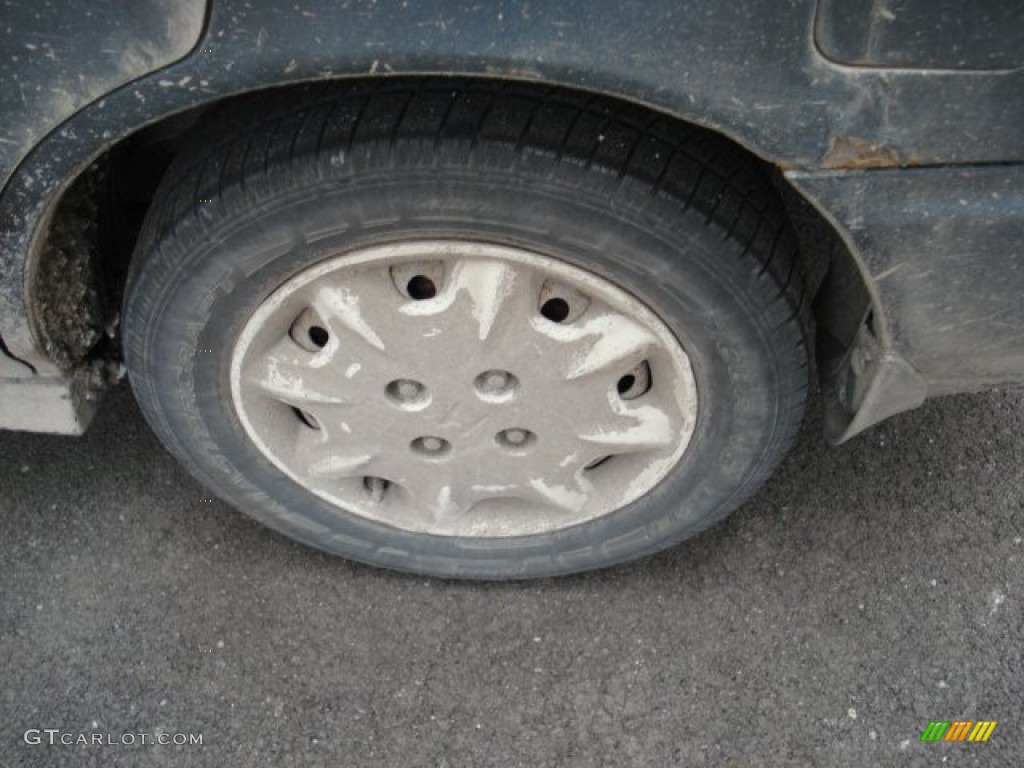 1996 Accord LX Sedan - Sage Green Metallic / Gray photo #7