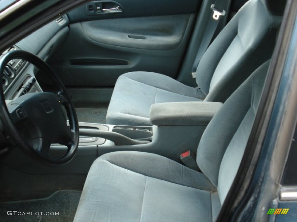 1996 Accord LX Sedan - Sage Green Metallic / Gray photo #9