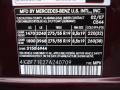 Barolo Red Metallic - GL 450 Photo No. 15