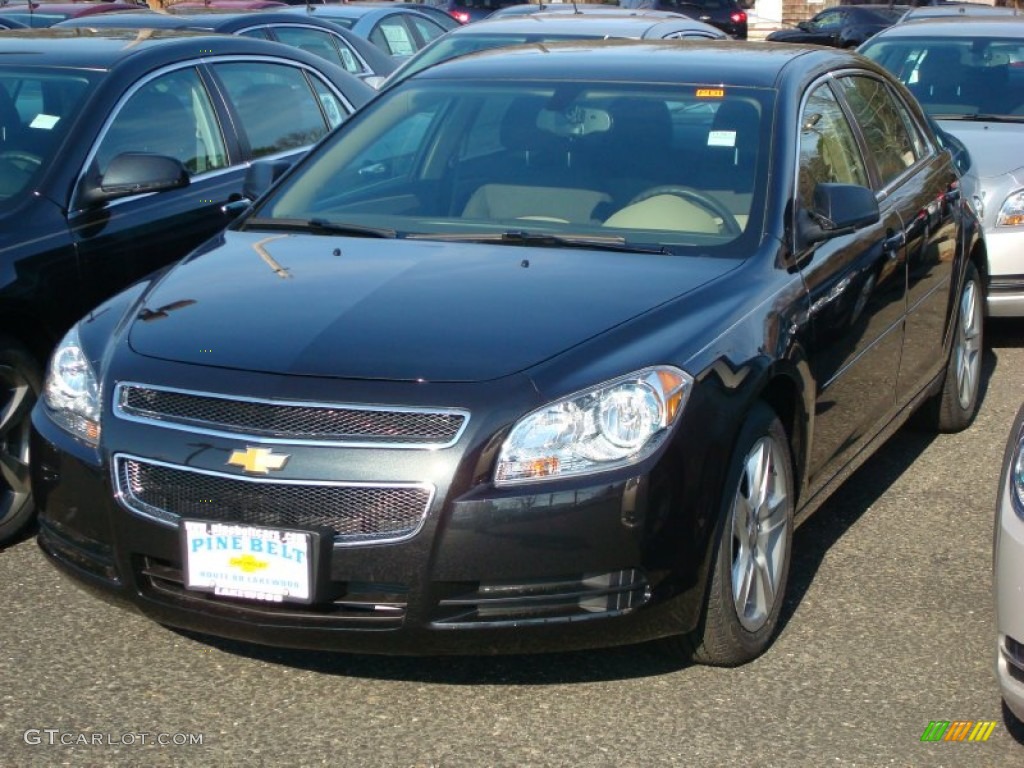 2012 Malibu LS - Black Granite Metallic / Cocoa/Cashmere photo #1