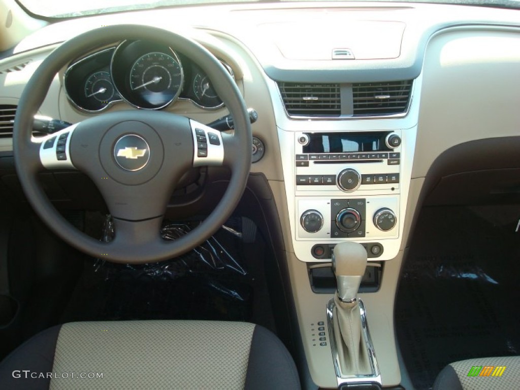 2012 Malibu LS - Black Granite Metallic / Cocoa/Cashmere photo #4