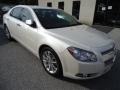 White Diamond Tricoat - Malibu LTZ Sedan Photo No. 4