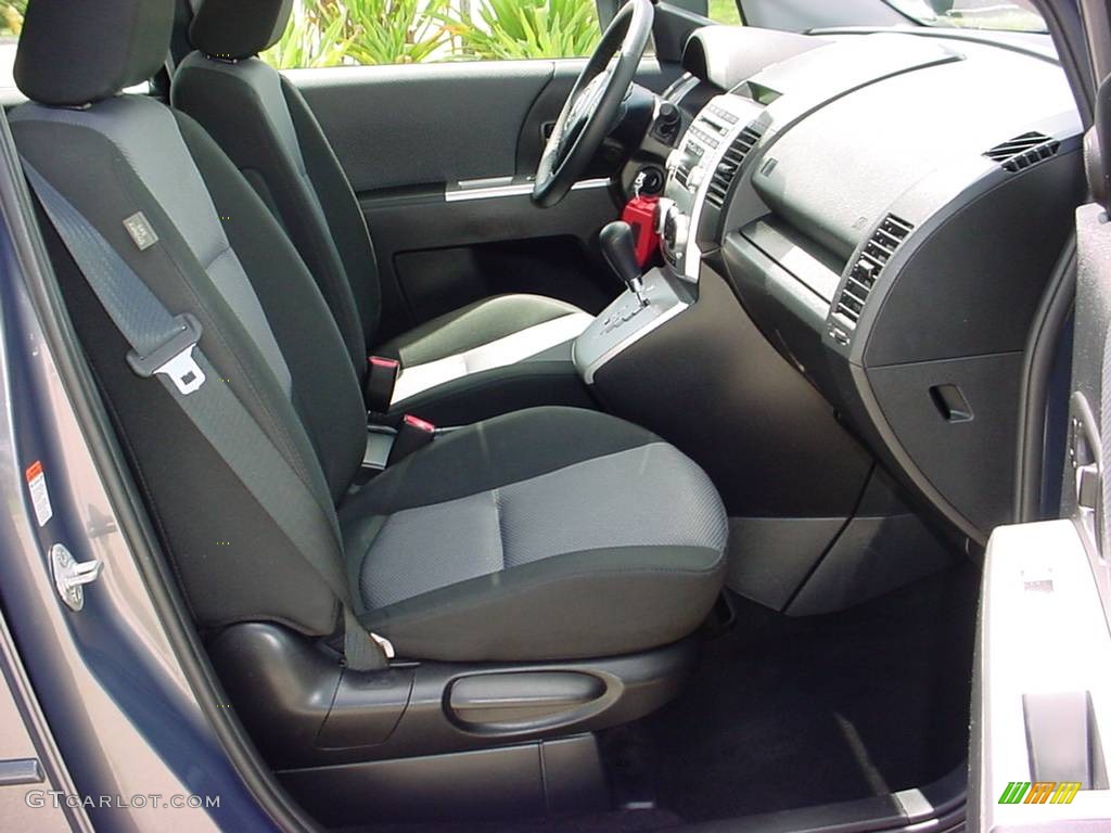 2007 MAZDA5 Touring - Galaxy Gray Mica / Black photo #11