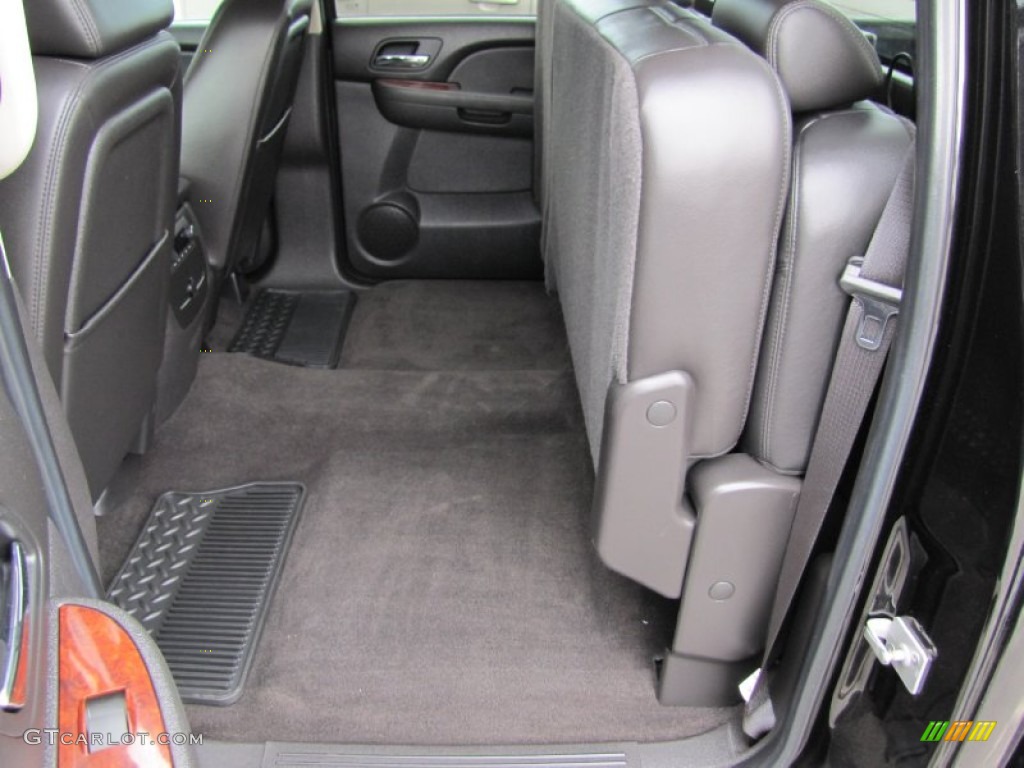 Ebony Interior 2009 Chevrolet Silverado 3500HD LTZ Crew Cab 4x4 Photo #60368313