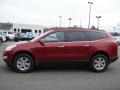 2012 Crystal Red Tintcoat Chevrolet Traverse LT AWD  photo #5
