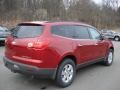 2012 Crystal Red Tintcoat Chevrolet Traverse LT AWD  photo #8