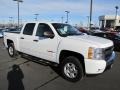 2008 Summit White Chevrolet Silverado 1500 LT Crew Cab 4x4  photo #1