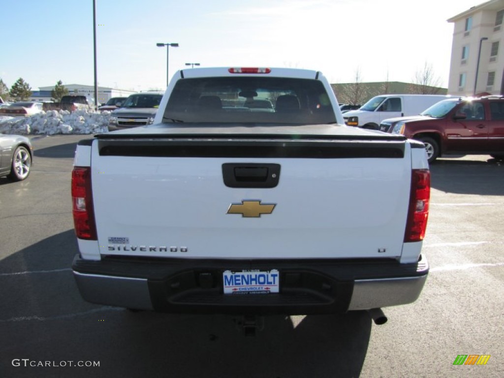 2008 Silverado 1500 LT Crew Cab 4x4 - Summit White / Ebony photo #6