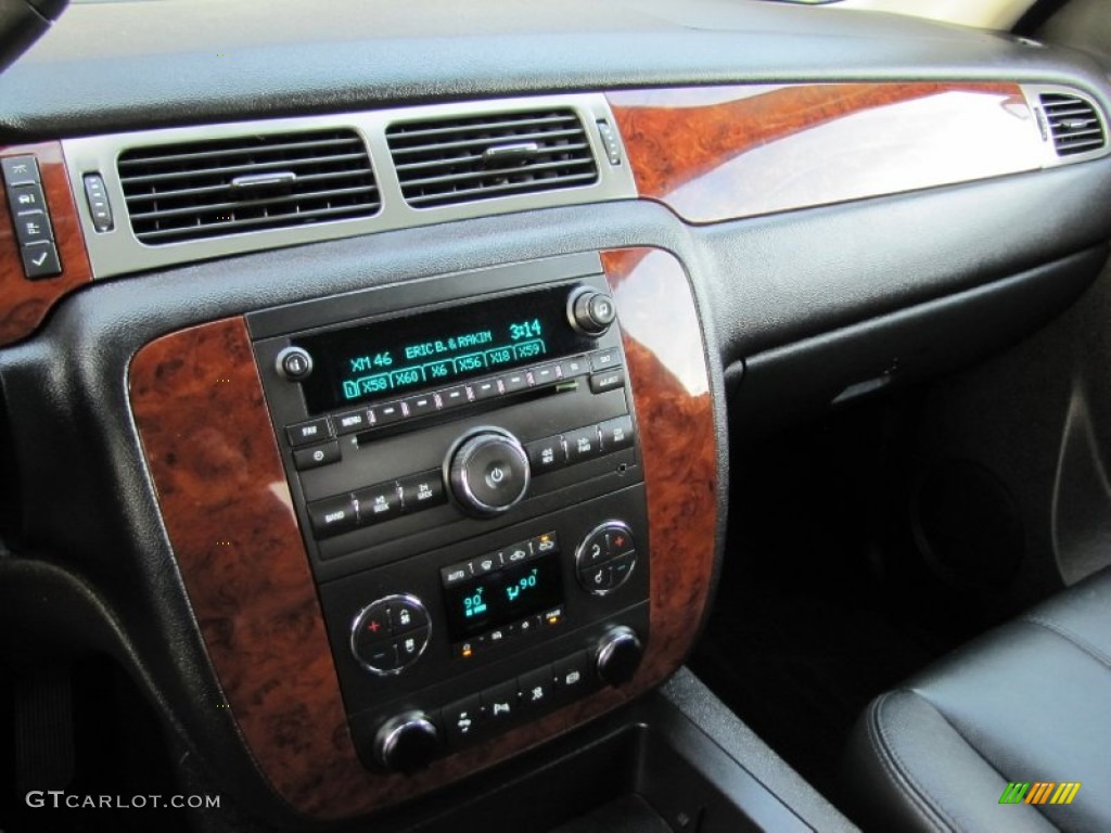 2011 Chevrolet Silverado 2500HD LTZ Extended Cab 4x4 Ebony Dashboard Photo #60369042