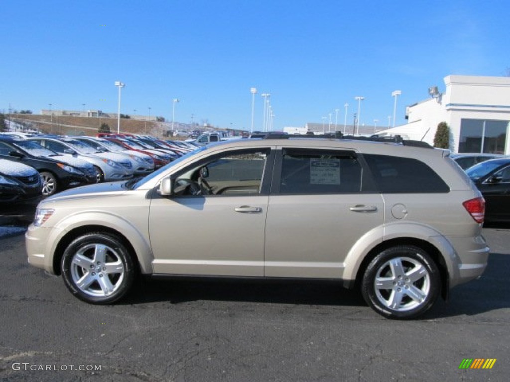 2009 Journey SXT AWD - Light Sandstone Metallic / Pastel Pebble Beige photo #6