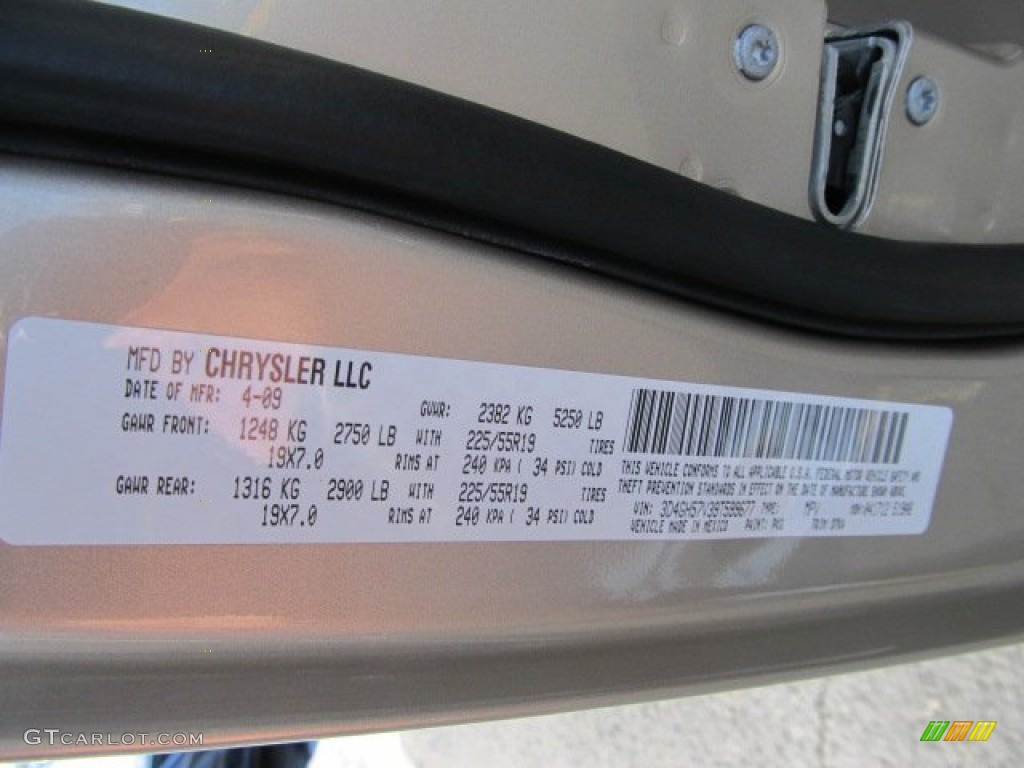 2009 Journey SXT AWD - Light Sandstone Metallic / Pastel Pebble Beige photo #26