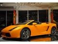 2008 Arancio Borealis (Orange) Lamborghini Gallardo Spyder  photo #3