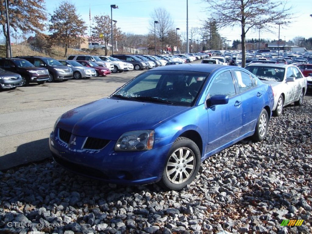 2006 Galant LS V6 - UV Blue Pearl / Gray photo #1