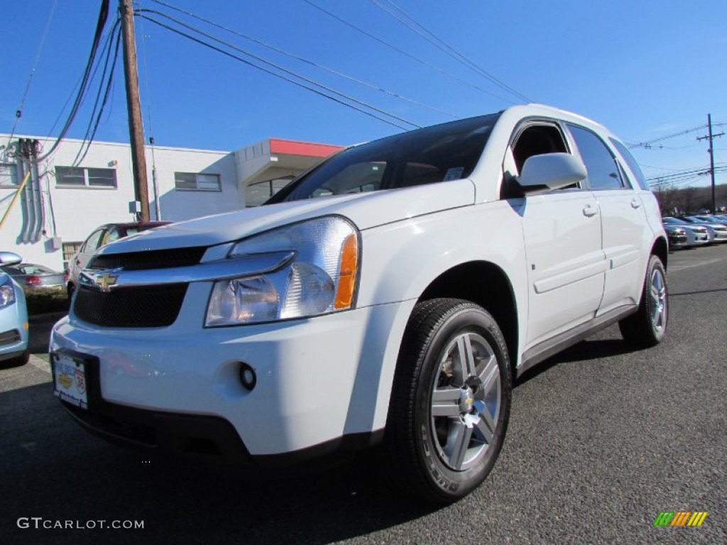 2008 Equinox LT AWD - Summit White / Light Cashmere photo #1