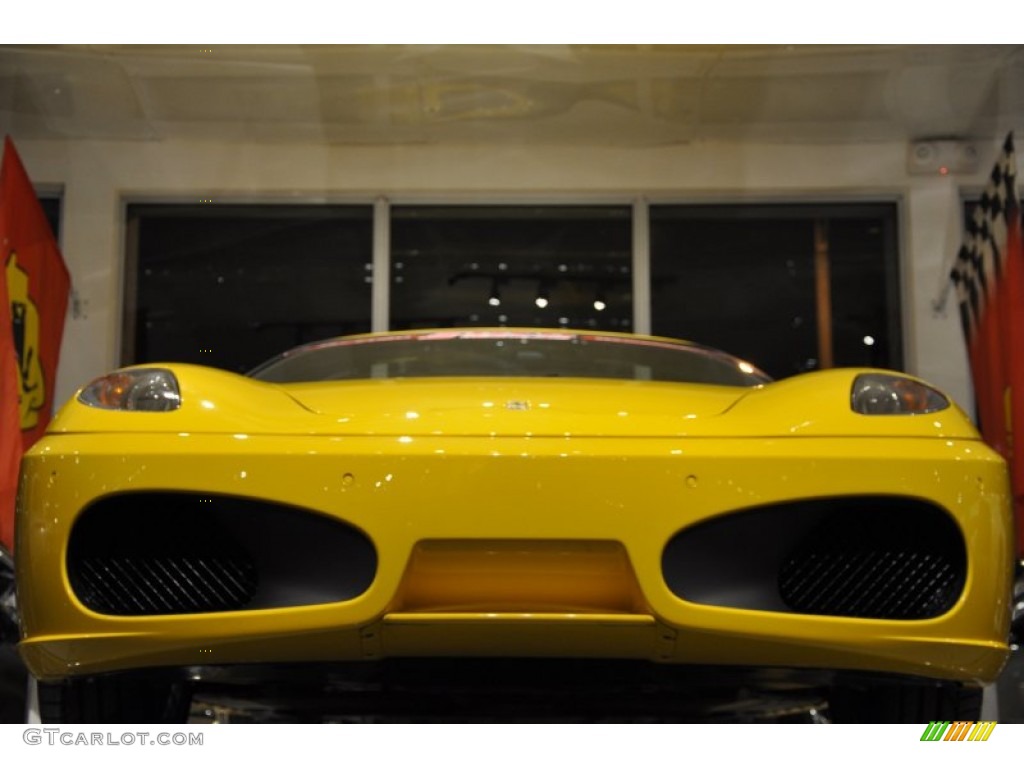 2007 F430 Spider F1 - Giallo Modena DS (Yellow) / Nero photo #11