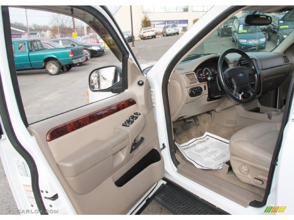 Medium Parchment Beige Interior 2003 Ford Explorer XLT 4x4 Photo #60370563