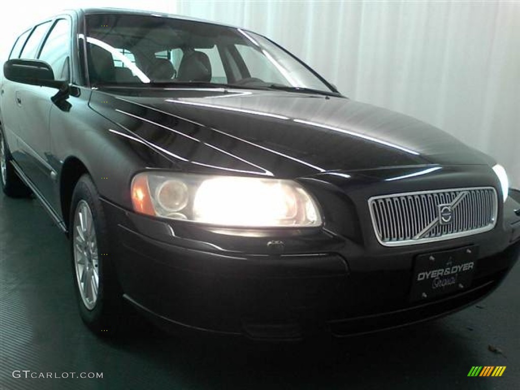 2005 V70 2.4 - Black / Taupe photo #1