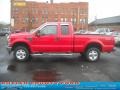 2010 Vermillion Red Ford F250 Super Duty XLT SuperCab 4x4  photo #5