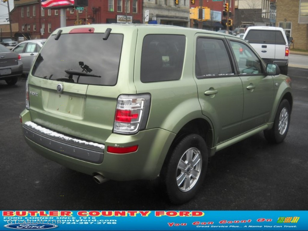 2009 Mariner I4 - Kiwi Green Metallic / Stone photo #2