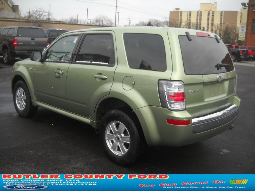 2009 Mariner I4 - Kiwi Green Metallic / Stone photo #4