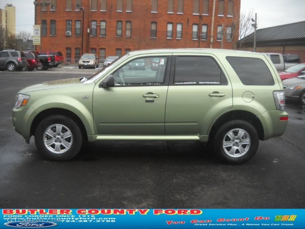 2009 Mariner I4 - Kiwi Green Metallic / Stone photo #5