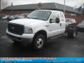 2006 Oxford White Ford F350 Super Duty XL SuperCab 4x4 Chassis  photo #6