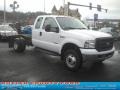 Oxford White - F350 Super Duty XL SuperCab 4x4 Chassis Photo No. 8
