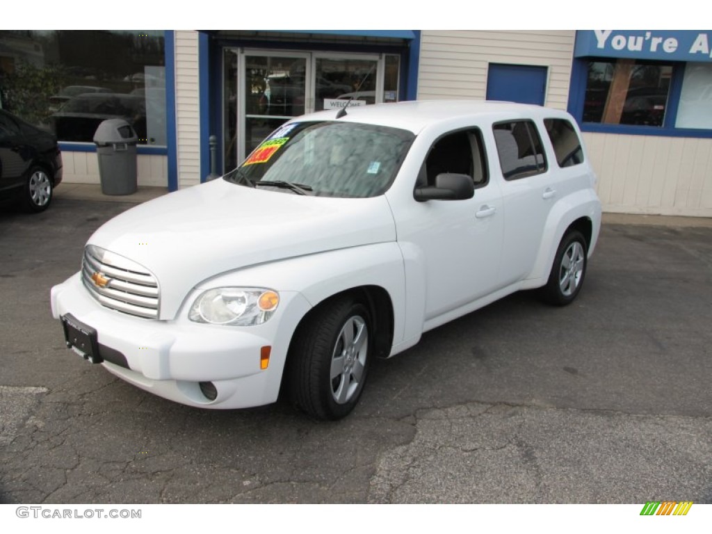 2011 HHR LS - Arctic Ice White / Ebony photo #2