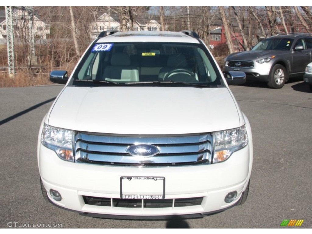 2009 Taurus X Limited AWD - White Suede / Medium Light Stone photo #2