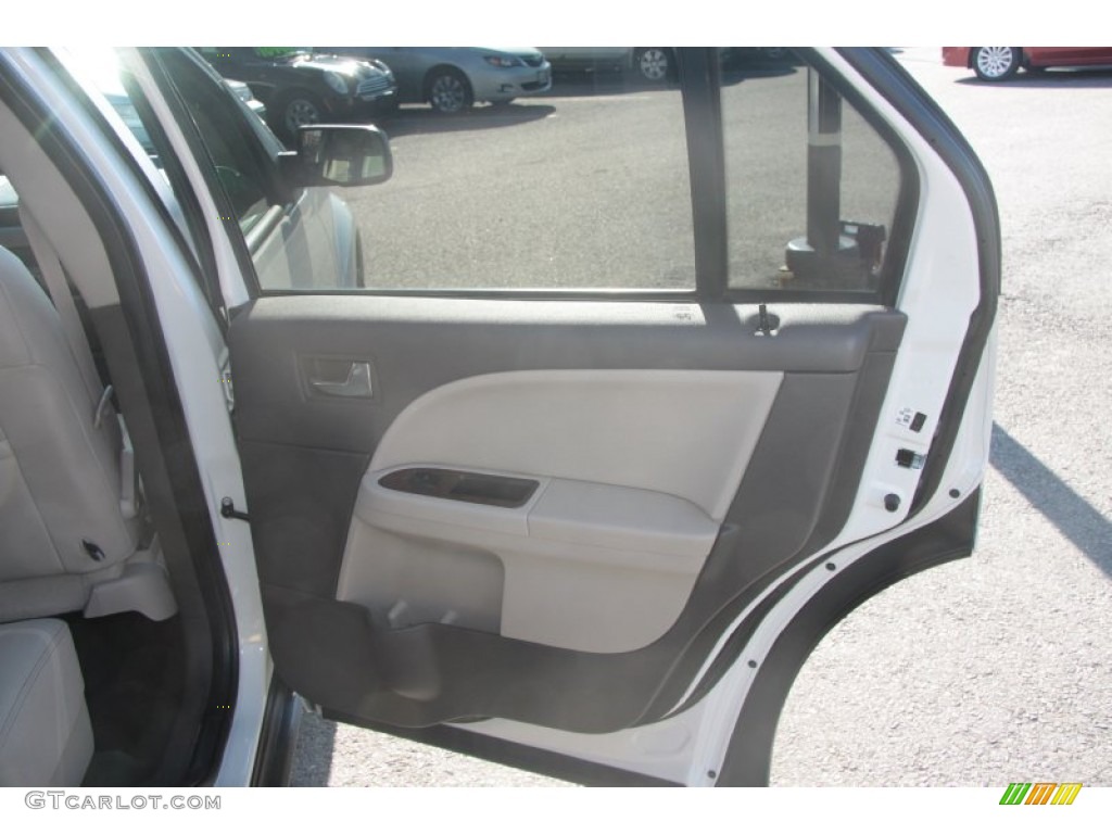 2009 Taurus X Limited AWD - White Suede / Medium Light Stone photo #15