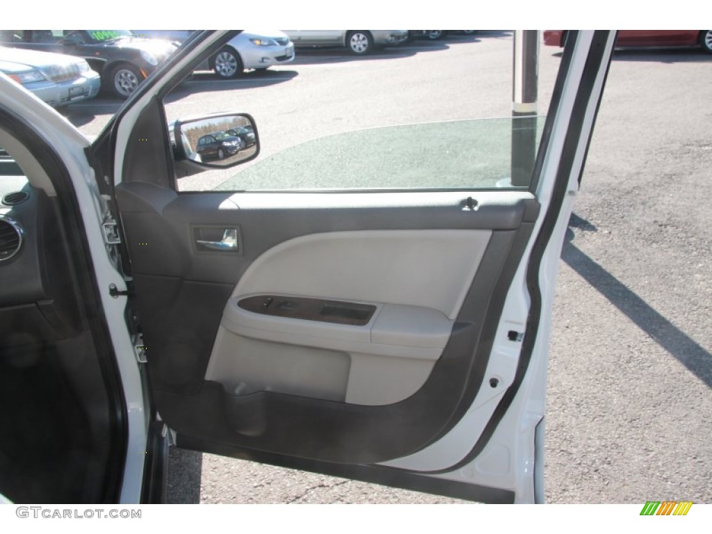 2009 Taurus X Limited AWD - White Suede / Medium Light Stone photo #16