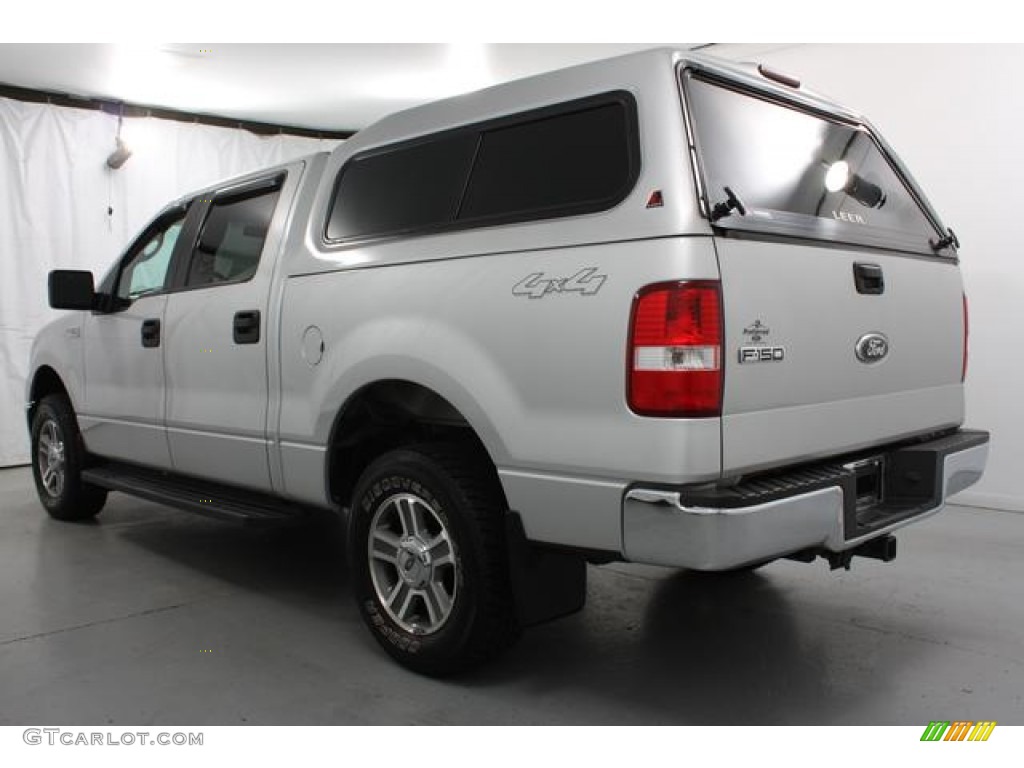 2006 F150 XLT SuperCrew 4x4 - Silver Metallic / Medium/Dark Flint photo #6