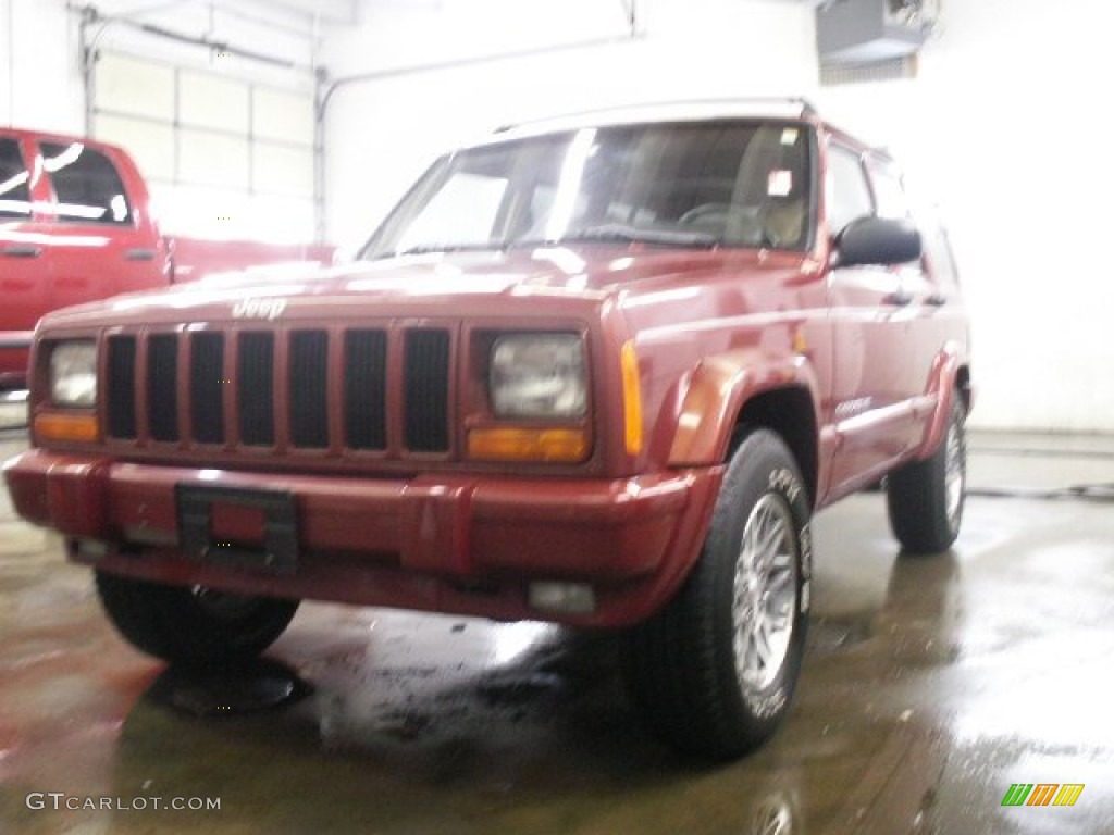 Chili Pepper Red Pearl Jeep Cherokee