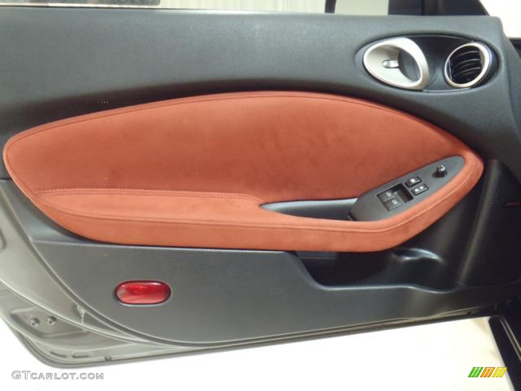 2010 370Z 40th Anniversary Edition Coupe - 40th Anniversary Graphite / 40th Anniversary Red Leather photo #25