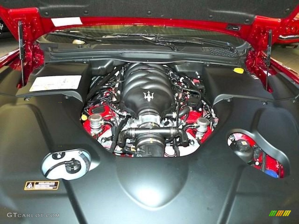 2012 Maserati GranTurismo Convertible GranCabrio 4.7 Liter DOHC 32-Valve VVT V8 Engine Photo #60375129